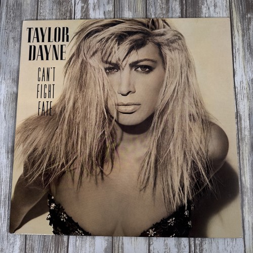 Taylor Dayne Can't Fight Fate Vinyl LP Record Arista 1989 AL-8581 - VG+ - Picture 5 of 10