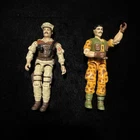 G.I. JOE ACTION FIGURES 1986 SPECIAL MISSION BRAZIL Claymore V1 & Leatherneck V2