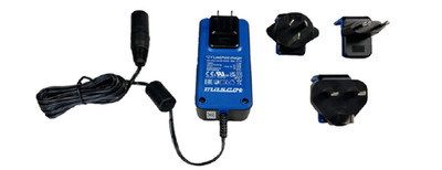 Radiodetection 100-55-0028 GPR Stromquelle Ladegerät (1 Amp) Multi-Region