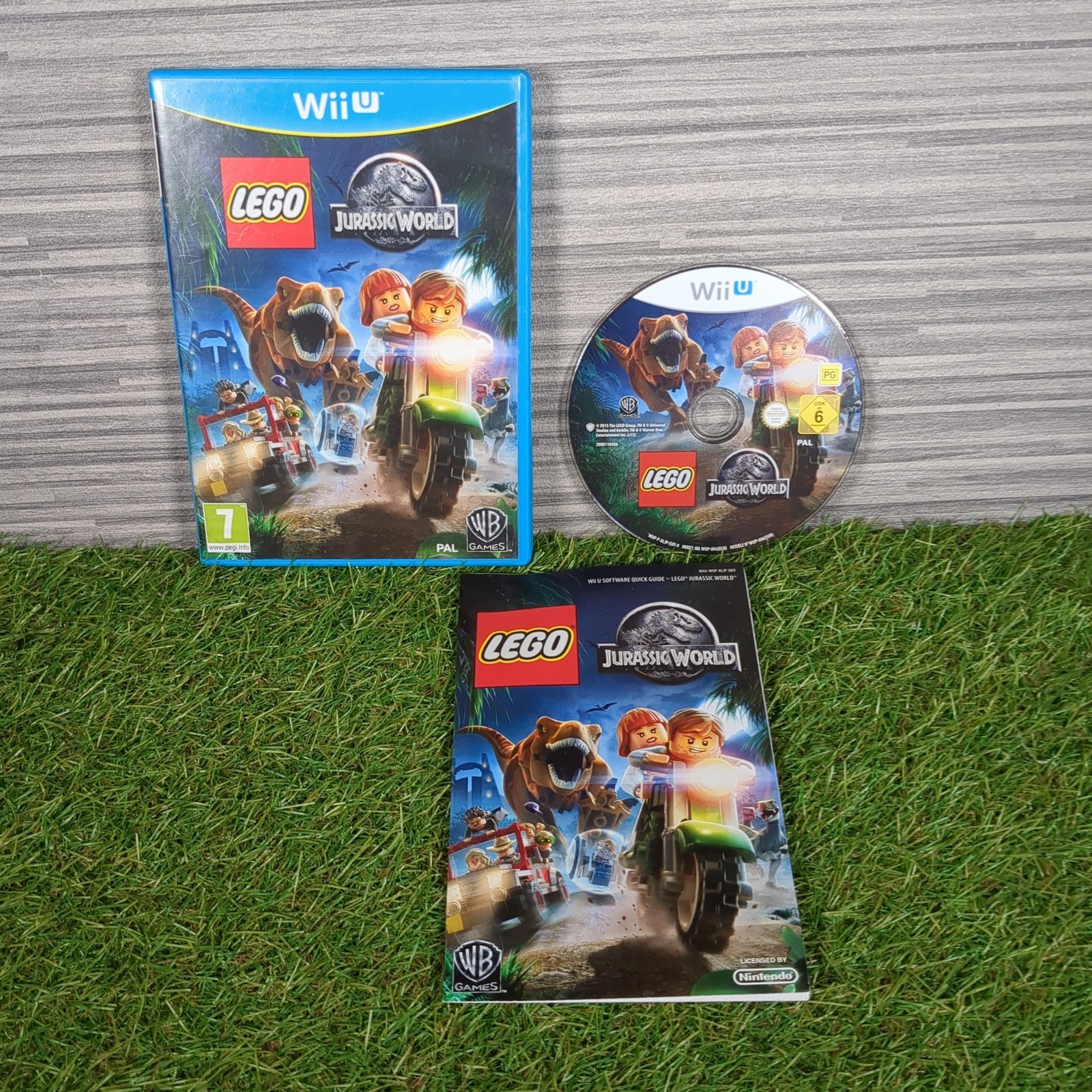 LEGO Jurassic World (Wii U) PEGI 7+ Game Complete With Manual