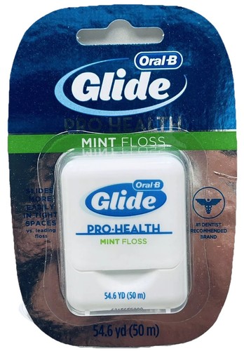 oral-b glide pro-health original mint floss 6 count 54.6 yards ea - Afbeelding 2 van 4