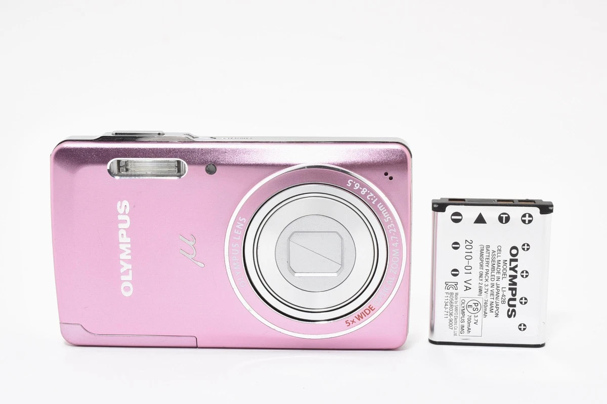 奥林巴斯粉红色数码相机| eBay