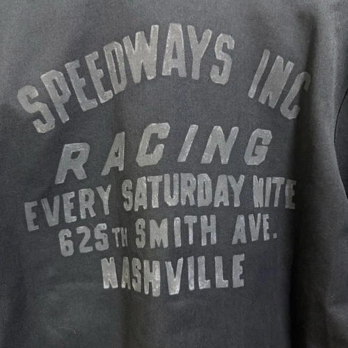 Imogene + Willie "Service Station" Jacket Men's Large Speedway Nashville Racer image 11
