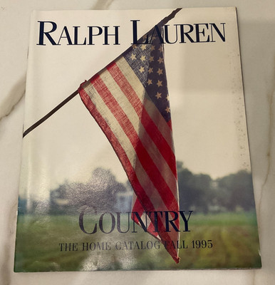 VINTAGE RALPH LAUREN - COUNTRY THE HOME COLLECTION CATALOG FALL 1995 - RARE