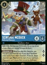 Scrooge McDuck - Reformed Ebenezer 152/204 Legendary Winterspell Lorcana NM