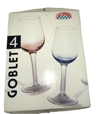 Bene Casa Goblet Wine Glasses Sets Of Four
