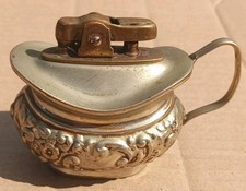 Vintage Old Cigarette table lighter Untested Metal Mosda JuG period series retro