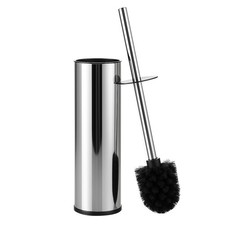 BGL Chrome Toilet Brush and Holder,Stainless Steel Brushes for
