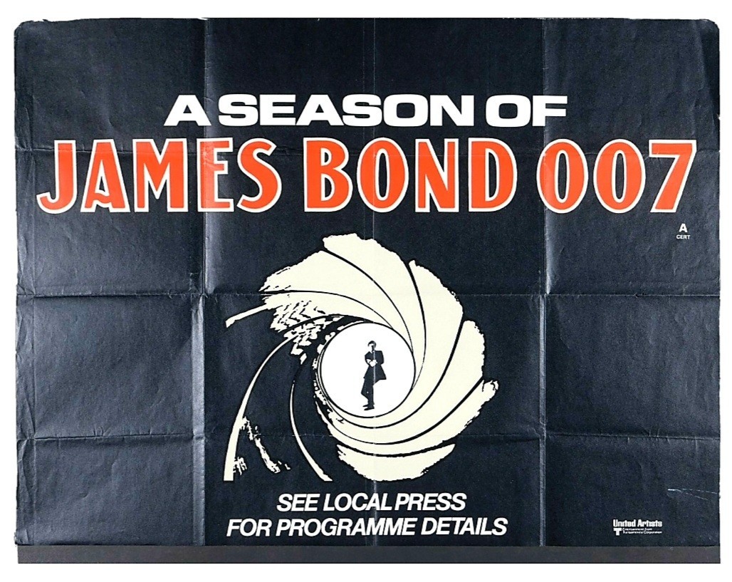JAMES BOND  ORIGINAL UK QUAD POSTERS   X  12  ,   30 X 40 " image 8