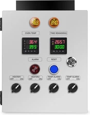 Control Panel for Powder Coating Oven (240V 50A), Precisely Control Temperature 