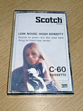 Japan Scotch C-60 Type1 3M Made in Japan pusta taśma kasetowa audio używana *rzadka