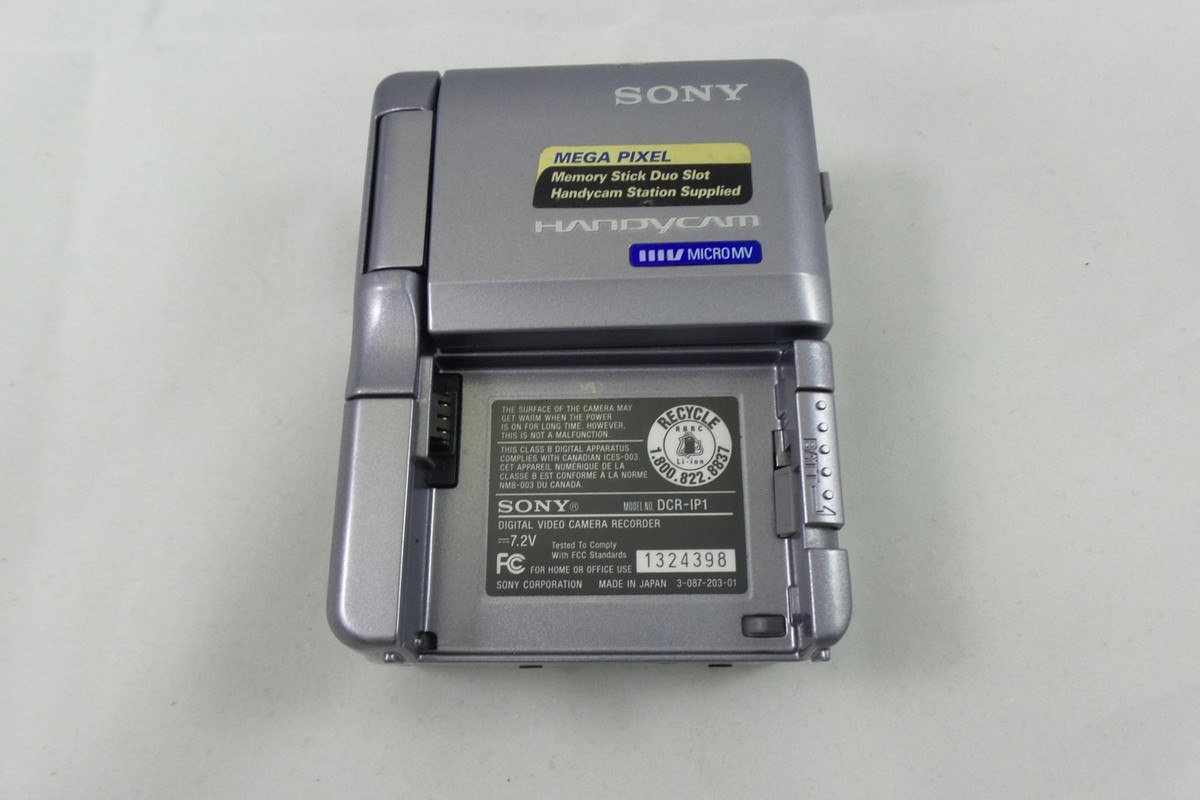Sony NTSC MicroMV Handycam Camcorder - 10x Zoom - Video Transfer