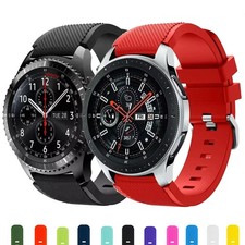 Universal 22mm Quick Release Watch Band Replacement Rugged Silicone Sport Strap