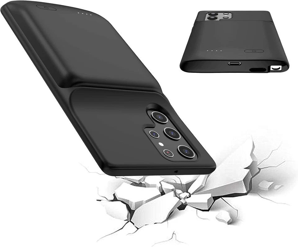 Funda Cargador para Samsung Galaxy S8/S9/S10/S20/S21/S22/S23/S24 Estuche Carga Foto 3 de 4