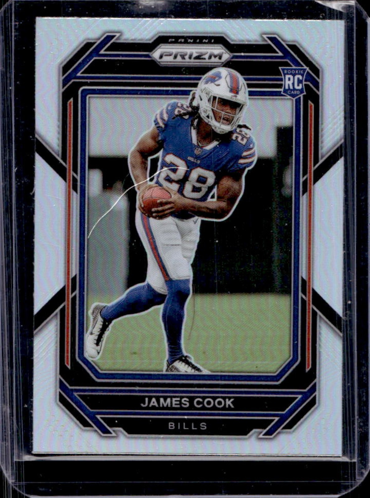 2022 Prizm James Cook RC Silver Rookie #319 Bills