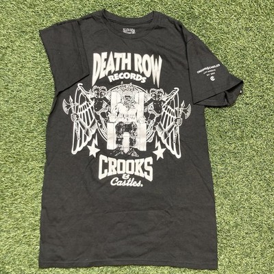 Death Row Shirt S 00s Y2K Crooks And Castles Streetwear Rap Rapper Records Tee