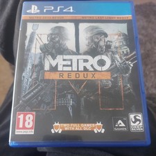 Metro Redux Sony PlayStation 4 Video Game