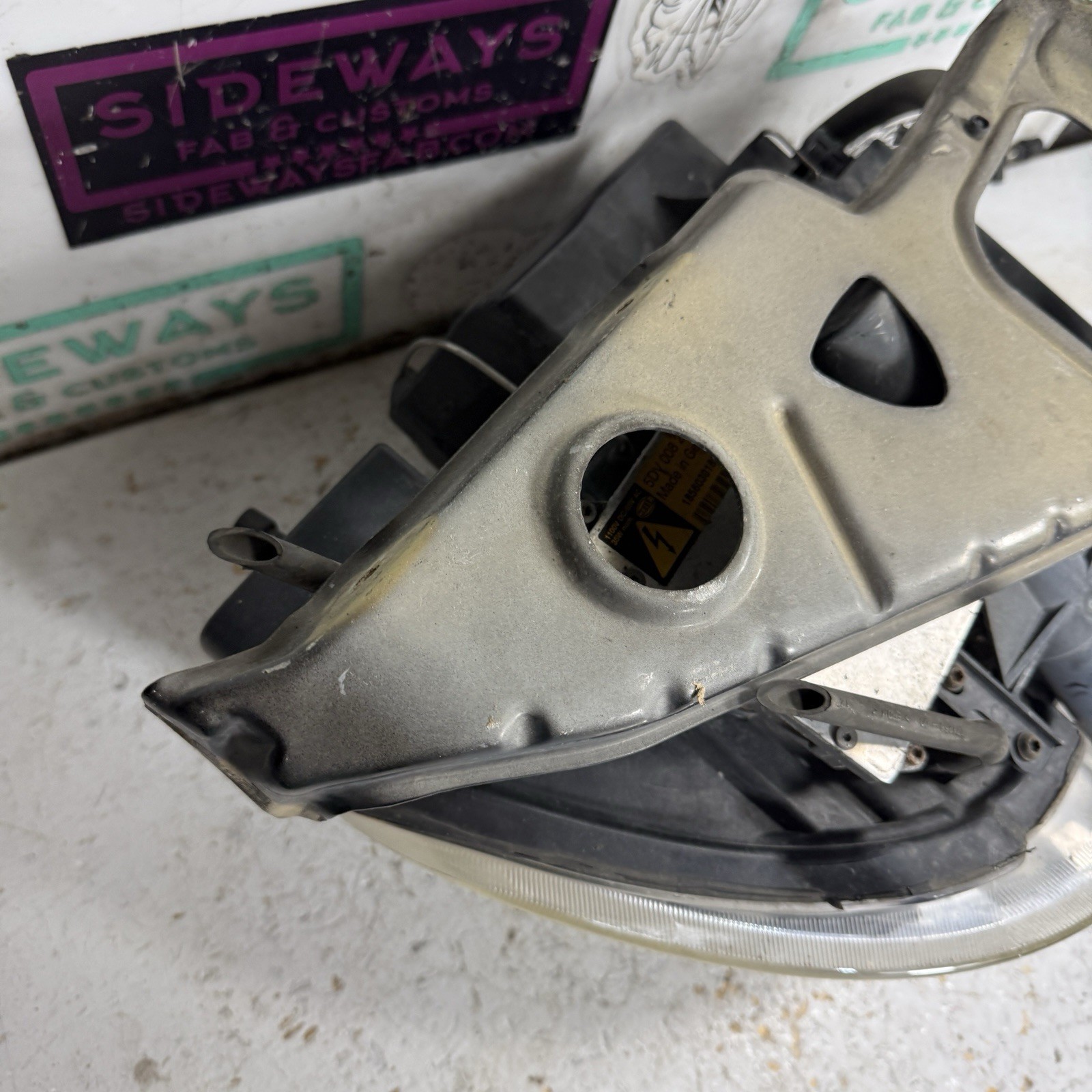 04-08 Maserati Quattroporte Left Front Headlight M139 HID Xenon
