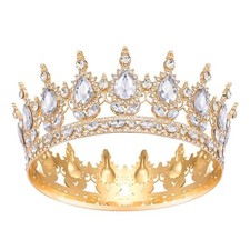 Crown for Women, Crystal Queen Crown for Birthday Costume Party Celebration, ...