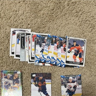 29 Edmonton Oilers cards rookie and veteran ( McDavid Draisaitl etc.)