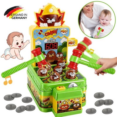 Whack Spiel,Schlag den Maulwurf,elektronisches Mini Arcade Kinder Xmas Geschenk