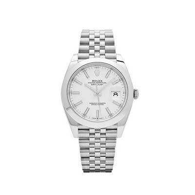 Rolex Datejust 41 126300 Stainless Steel White Dial Jubilee (2025)