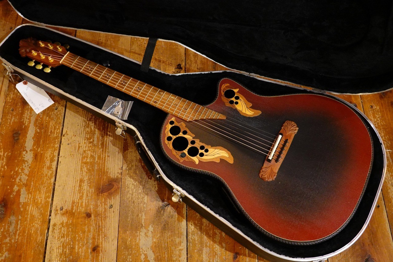 Ovation Super Adamas 1587-2 with Hard Case 1995 Acoustic Electric Guitar