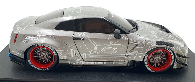 Solido 1/18 Scale Diecast S1805810 - Nissan GT-R R35 LBWK Type 2.0 ...