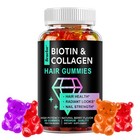 Collagen Biotin Gummies for Hair,Skin,Nails,Premium Collagen Vitamin Supplement