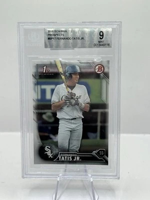 Fernando Tatis Jr. BGS 9 2016 Bowman Prospects #17 Chicago White Sox