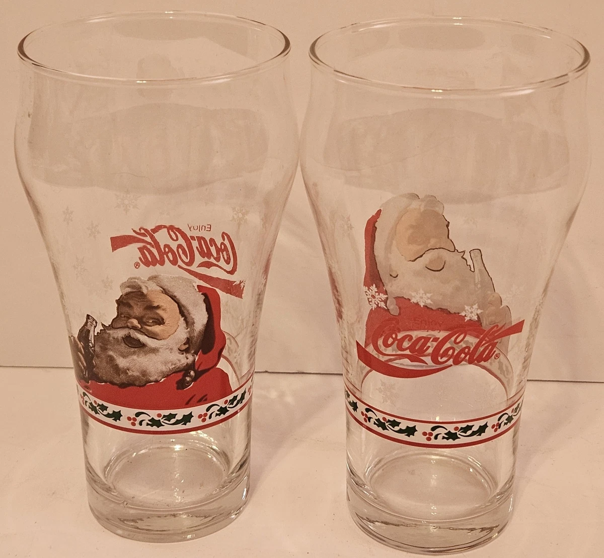 Santa Coke Glasses for sale | eBay