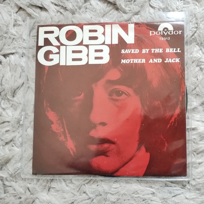 Robin Gibb Saved By The Bell Mother And Jack Scandanavian 7'' Single The Bee Gees