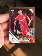2021-22 Topps Jade Edition Benjamin Sesko Manchester United New Year 86/125 RC