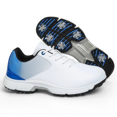Men Non Slip Walking Golfers Footwears Comfortable Gym Golfing Flats Sneakers