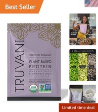 20g Plant-Based Organic Pea Protein - Unflavored, Low Carb |  & Gluten-Free