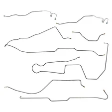 Fits 1980-82 JEEP CJ5 Standard Manual Disc Brake Line Kit Set Model 20 Axle SS