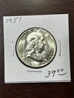 1951 Franklin Half Dollar -High Grade-