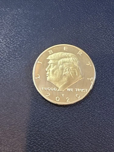 Liberty Trump 2020 In God We Trust 45th President MAGA USA Gold Coin