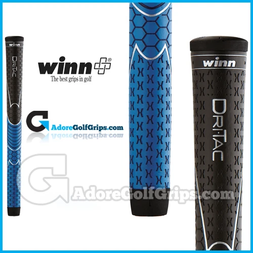 Winn Dri-Tac Midsize weiches Tragegefühl - schwarz/blau x 1