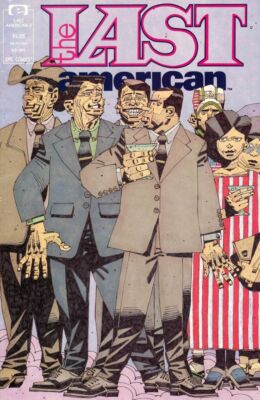 The Last American (1990) #   3 Pricetag on cover (5.0-VGF)