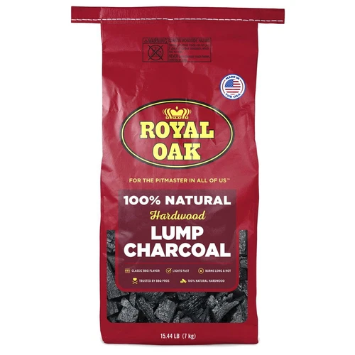 Royal OakÂ® 100% All Natural Hardwood Lump Charcoal 15.4 LBS