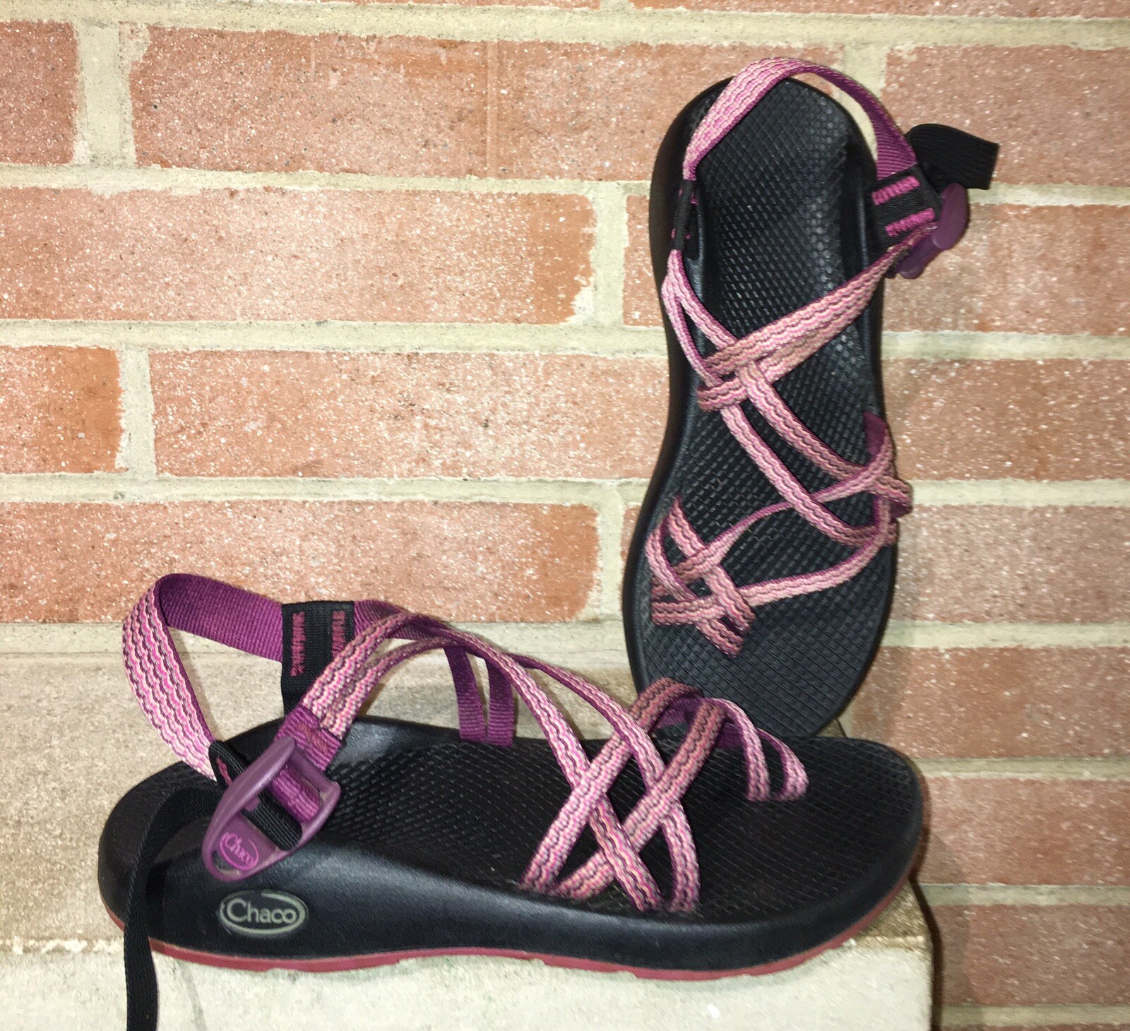 Chaco ZX 2 Womens Classic Double Strap With With With Toe Loop Sandals Mauve Size 10 43e722 Chaco ZX 2 Womens Classic Double Strap With With With Toe Loop Sandals Mauve Size 10 43e722