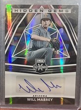 2022 Panini Elite Extra Edition Hidden Gems Auto - Will Mabrey - 