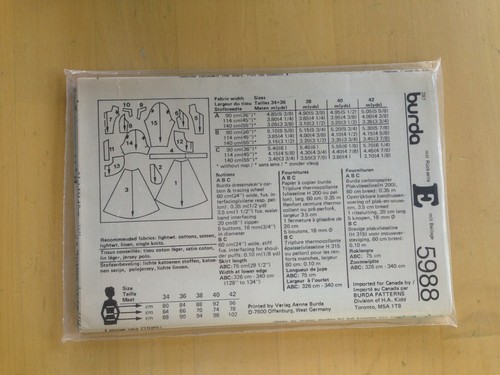 Burda Sewing Pattern, Uncut, Choose Your Style - Picture 25 of 35