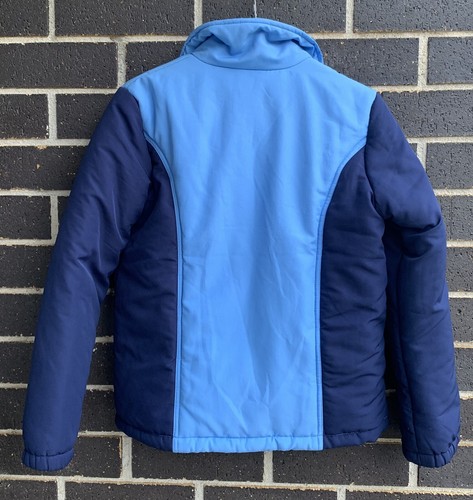 Roxy Girls Puffer bomber Jacket TEENIE WAHINE L/G Vintage Sky Blue QUIKSILVER - Picture 7 of 10