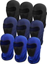 9 Pack Pasamontanas Calavera Pasamontanas Militar Mascara Para El Frio De Moto