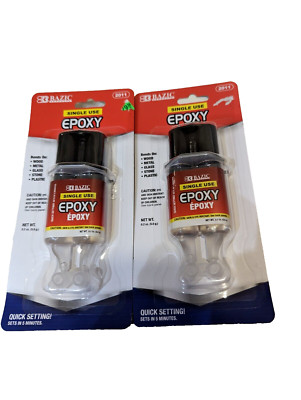 Epoxy Glue, Super Adhesive & Clear Blend | 2 Pack Ultra Durable Solution!