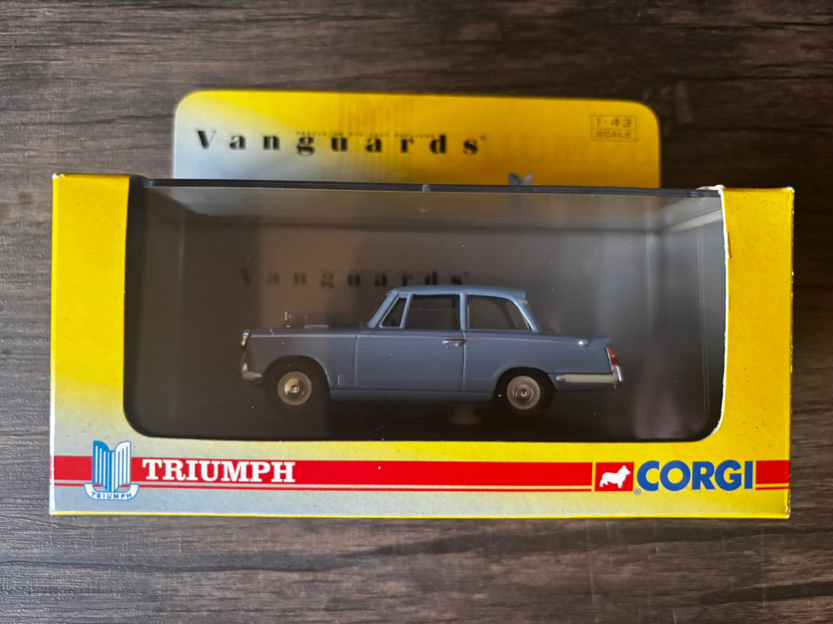 Corgi Vanguards VA00516 Triumph Herald in Wedgewood Blue MIB UK