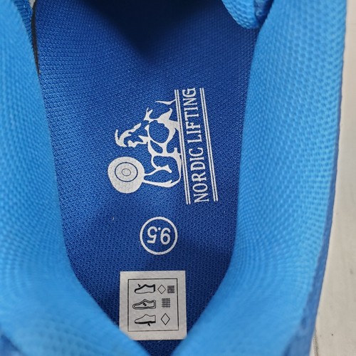 Blue Nordic Lifting Powerlifting Shoes for Heavy Weightlifting Men's Size 9.5 - Picture 12 of 18
