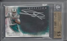 DEVANTE PARKER 2015 TOPPS INCEPTION SILVER SIGNINGS AUTO RC /50 BGS 9.5 10 POP 3